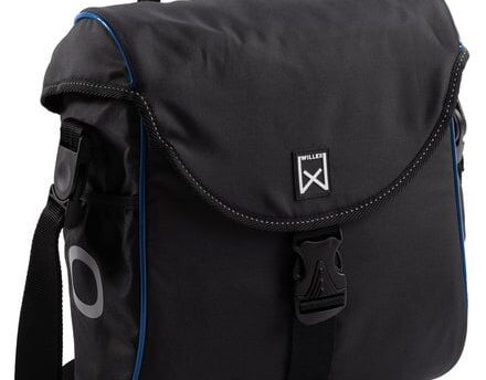 Willex Enkele fietstas/ Pakaftas 300 S 12L Zwart/blauw