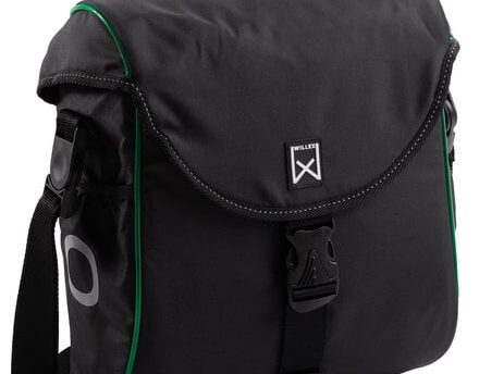 Willex Enkele fietstas/ Pakaftas 300 S 12L Zwart/groen